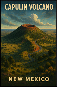 Capulin Volcano New Mexico Poster
