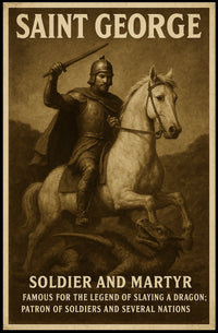 Saint George Soldier And Martyr Poster