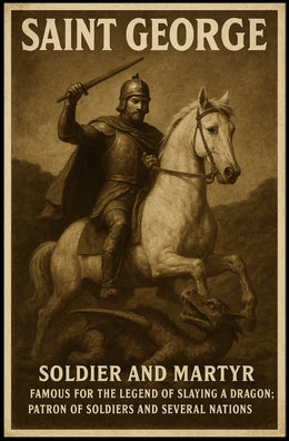 Saint George Soldier And Martyr Poster