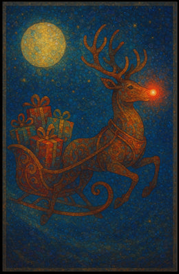 RudolphS Starry Night Poster