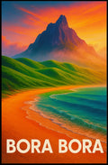Bora Bora Paradise Poster