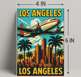 Los Angeles Travel Poster PosterGoat