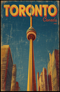Toronto Skyline Poster