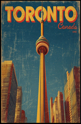 Toronto Skyline Poster