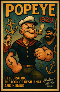 Popeye 1929 Art Poster POP-155