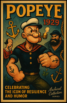 Popeye 1929 Art Poster POP-155