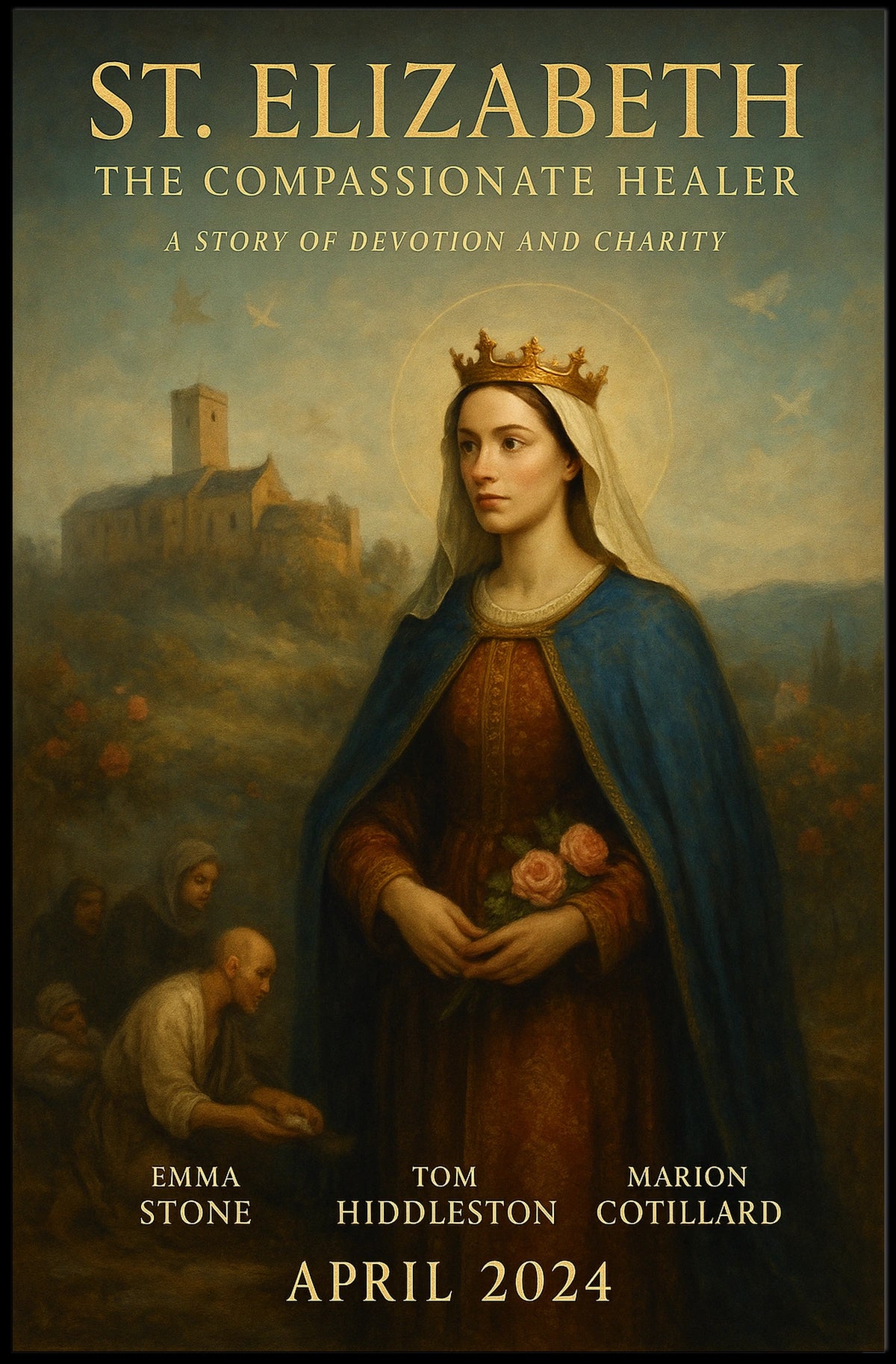 St. Elizabeth The Compassionate Healer Poster