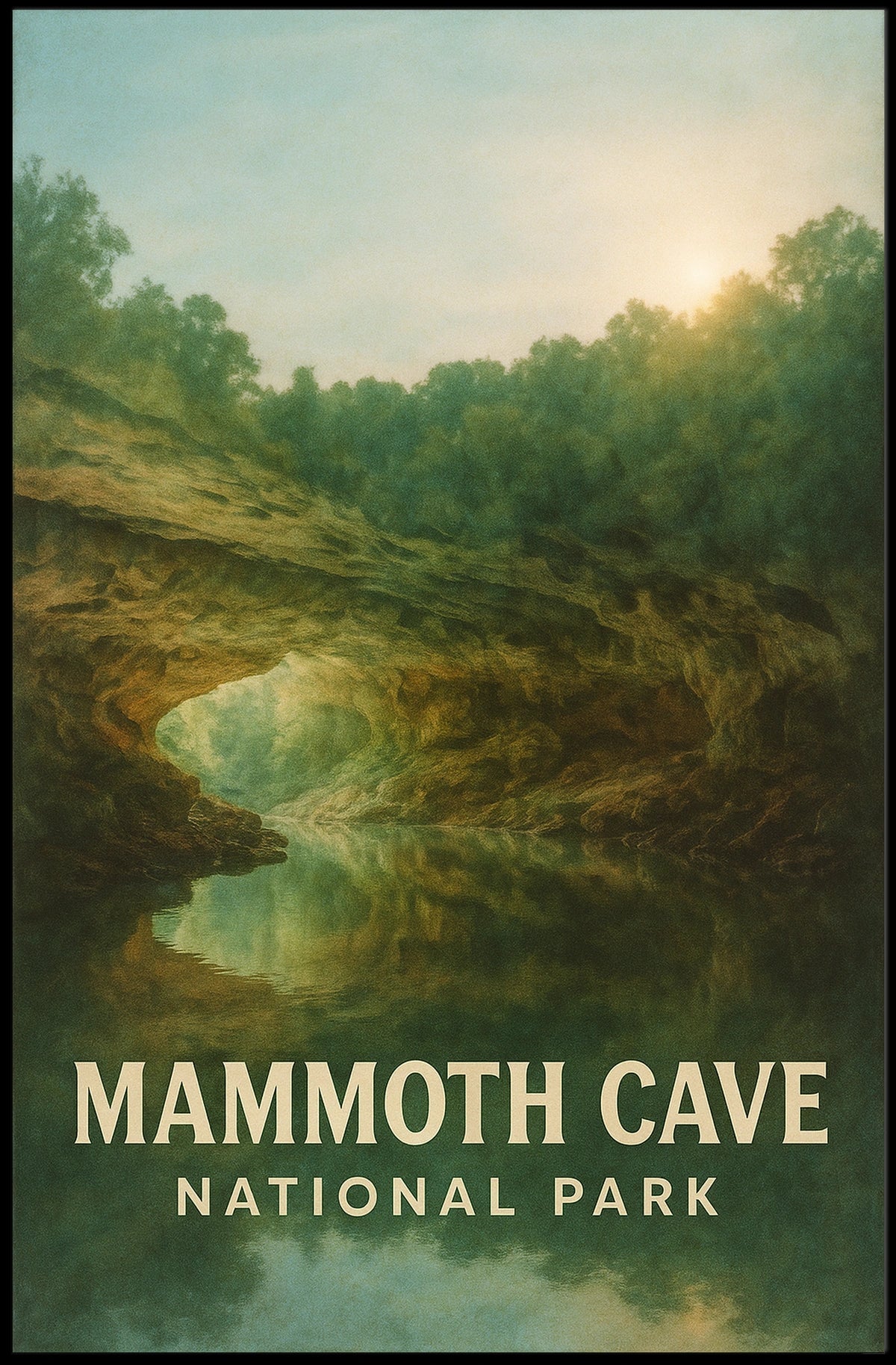 Mammoth Cave National Park Poster