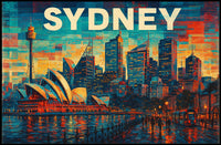 Sydney Skyline Poster