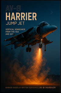 AV-8 Harrier Jump Jet Poster