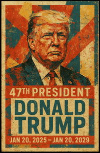 Trump Strength Patriotic Vintage Ads Poster