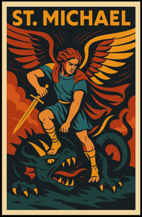 St. Michael The Archangel Poster