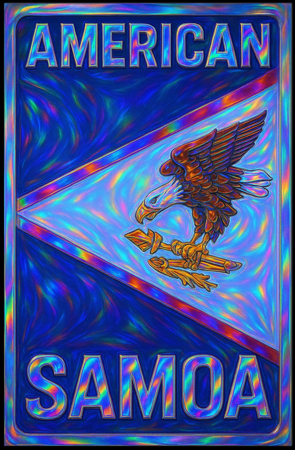 American Samoa Pride Poster