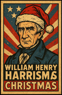 William Henry Harrison Christmas Poster