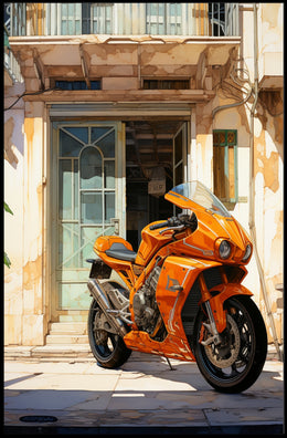 The Vibrant Ride Poster PosterGoat