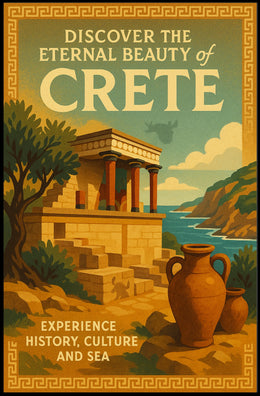 Discover The Eternal Beauty Of Crete Poster
