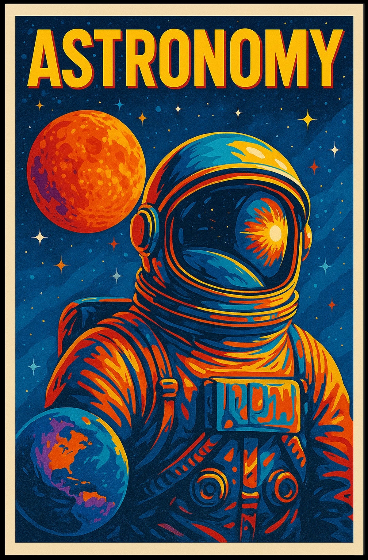 Cosmic Exploration Poster