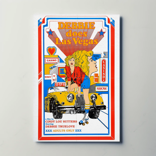 Vintage Poster Debbie Does Las Vegas