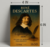 René Descartes Modern Philosophy Poster PosterGoat