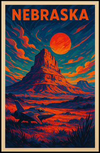 Nebraska Dreamscape Poster