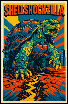 Shellshockzilla Poster