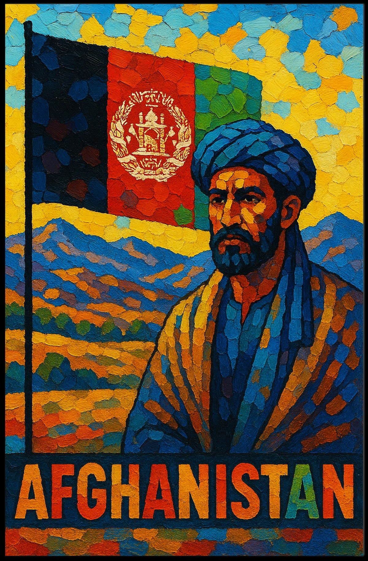 Afghanistan Heritage Poster