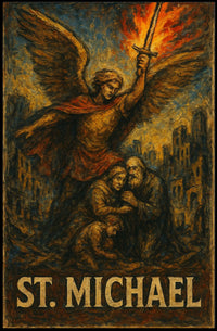 St. Michael Protector And Warrior Poster
