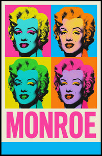 Pop Art Icon Monroe Poster PosterGoat