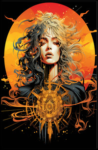 Dual Nature Surreal Fantasy Art Poster Print