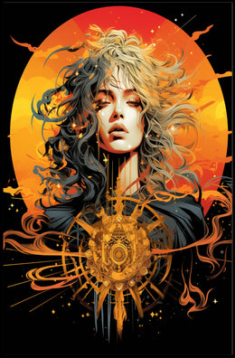 Dual Nature Surreal Fantasy Art Poster Print