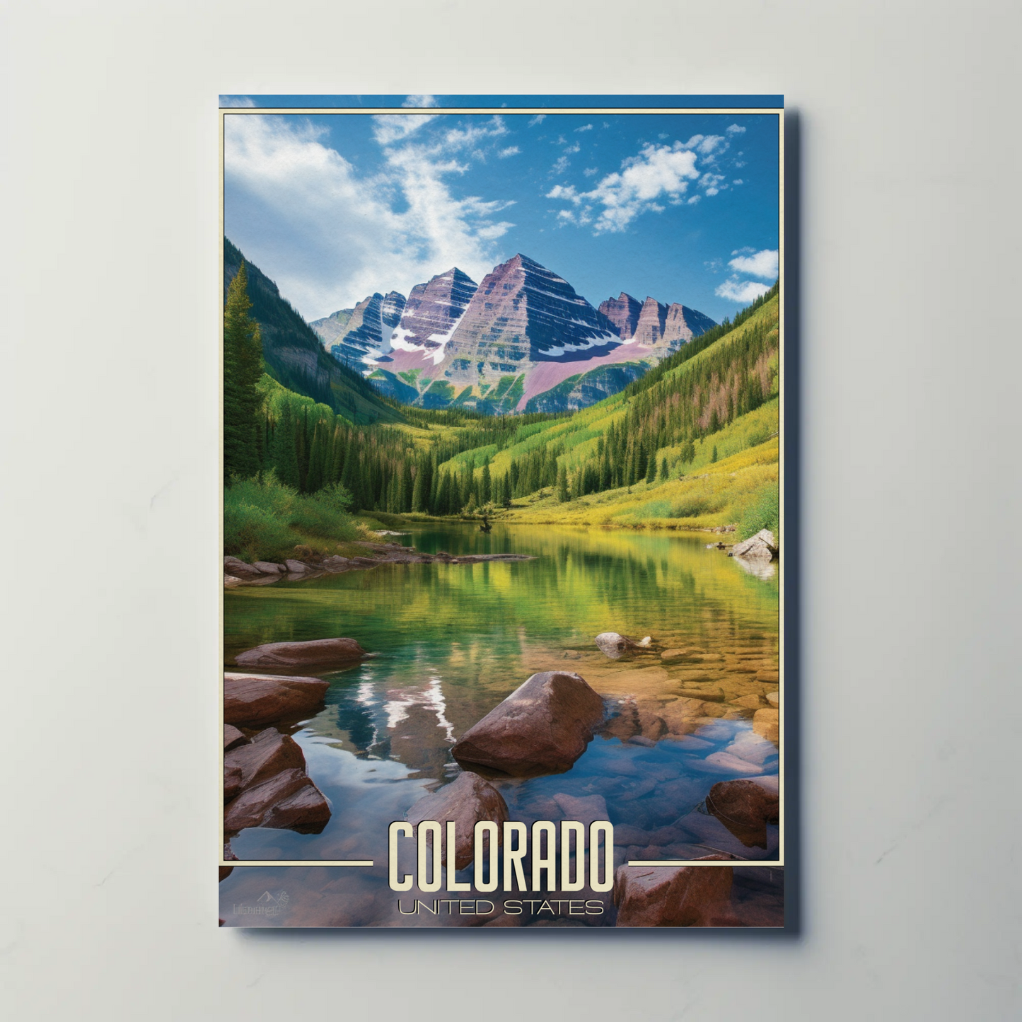 Colorado Vintage Poster