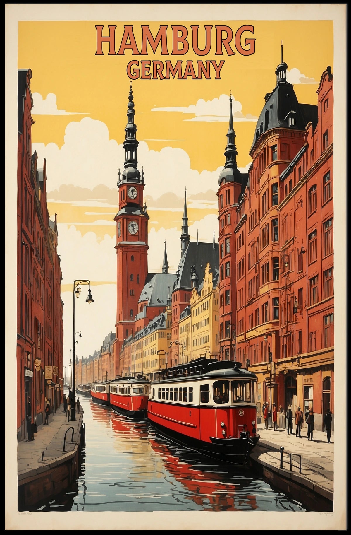 Hamburg, Germany Poster