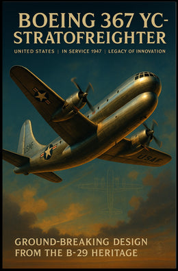 Boeing 367 Yc-Stratofreighter Poster
