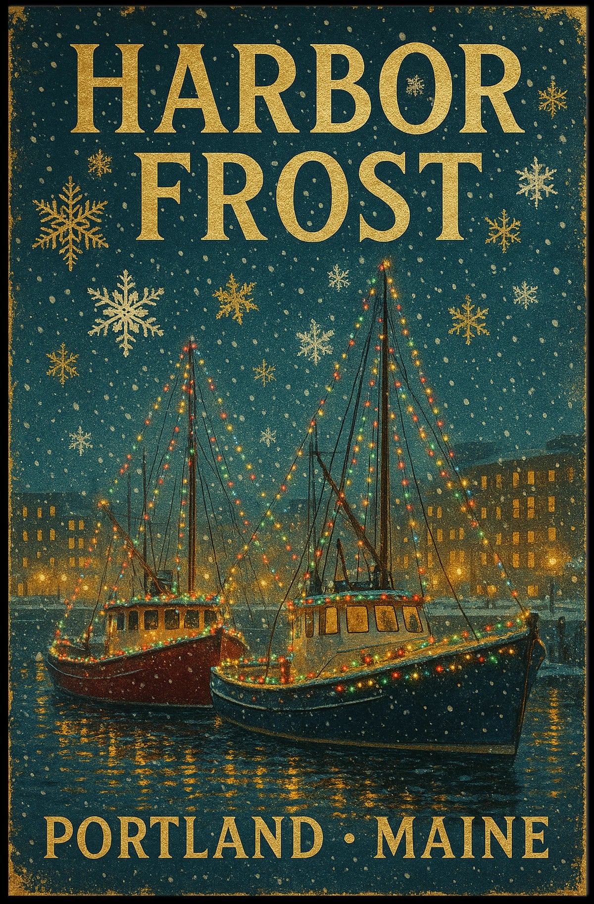 Harbor Frost Poster