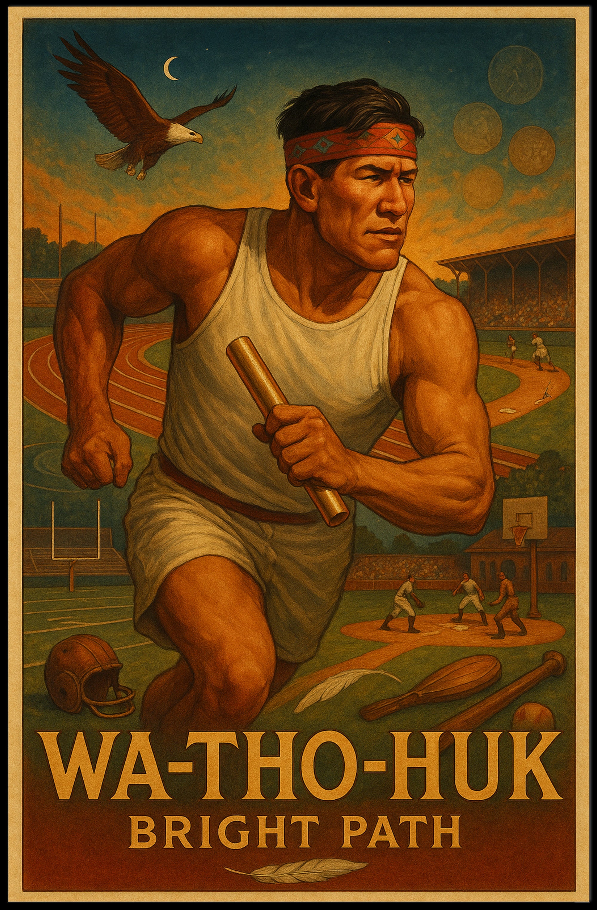 Bright Path Poster