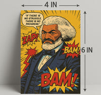 Struggle and Progress Wall Art Print PosterGoat