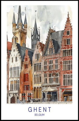 Ghent, Belgium Poster