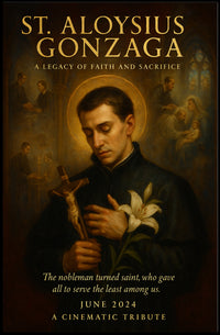 Saint Aloysius Gonzaga Devotional Cultural or Heritage Poster PosterGoat