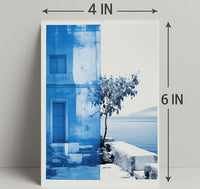 Serene Coastal Reflection Poster