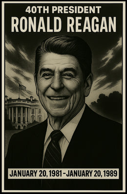 Ronald Reagan 40Th President Poster