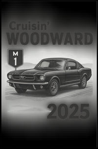 Cruisin Woodward 2025 Poster