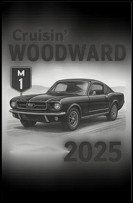 Cruisin Woodward 2025 Poster