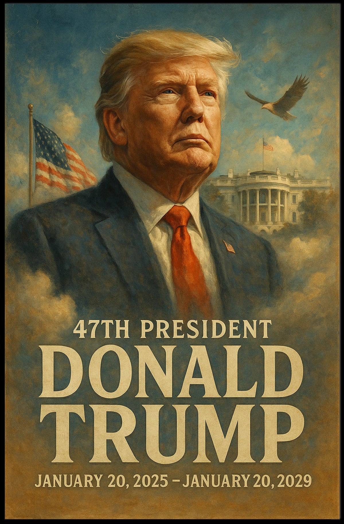 Trump Beacon Freedom Patriot Pop Art Poster