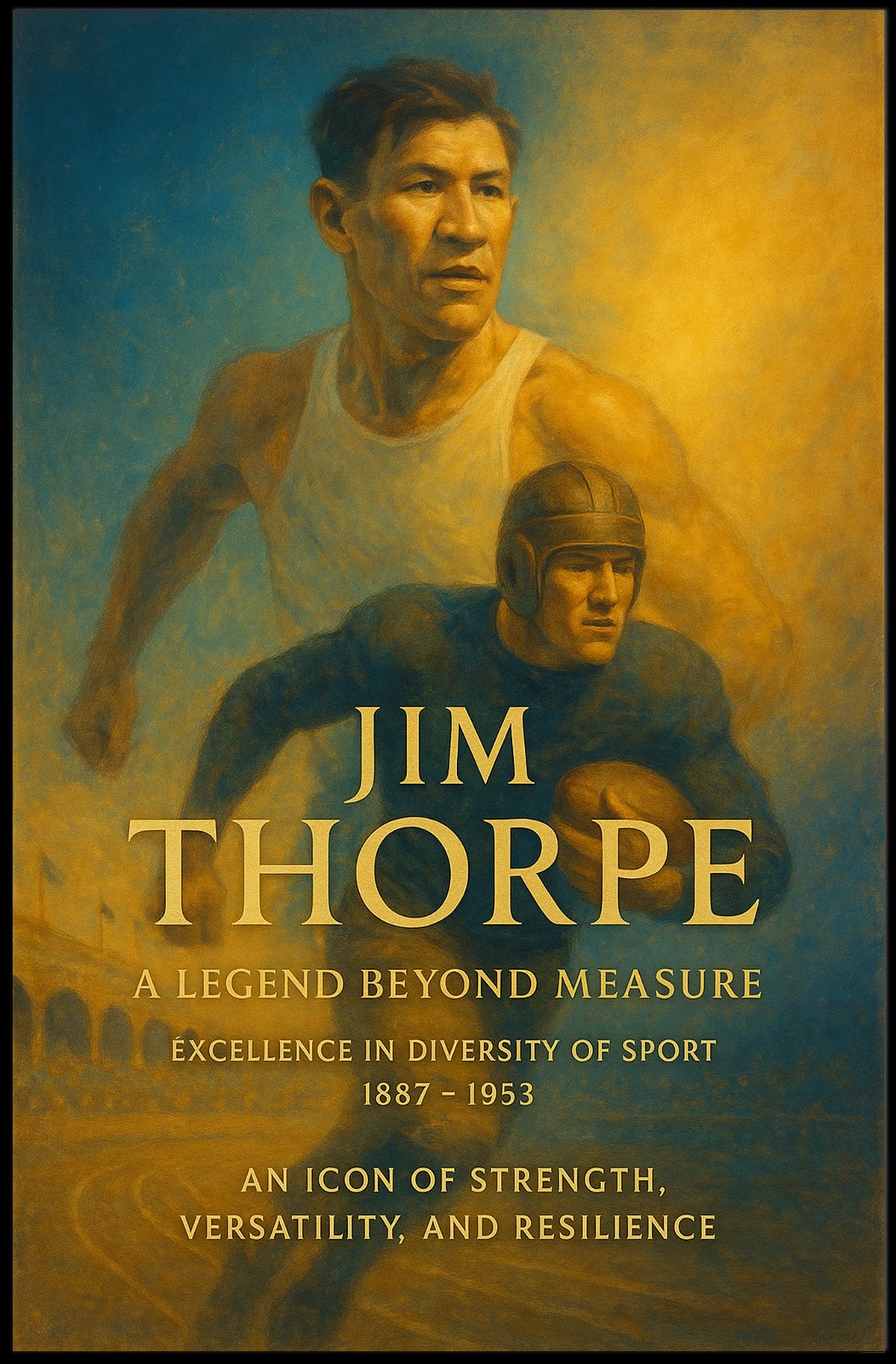 A Legend Beyond Measure Poster
