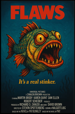 Flaws Poster PosterGoat