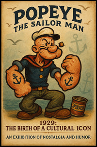 Popeye 1929 Art Poster POP-203