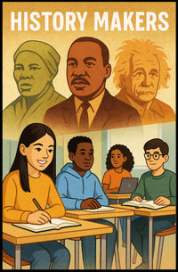 History Makers Poster PosterGoat