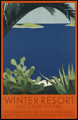 Winter Resort Jugoslav Riviera Poster