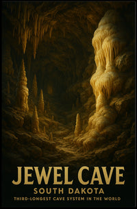 Jewel Cave South Dakota Poster