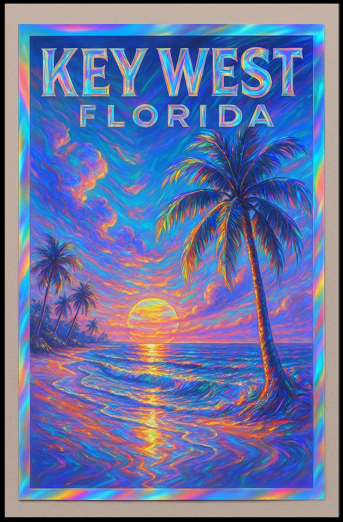 Key West, Florida Sunset Poster